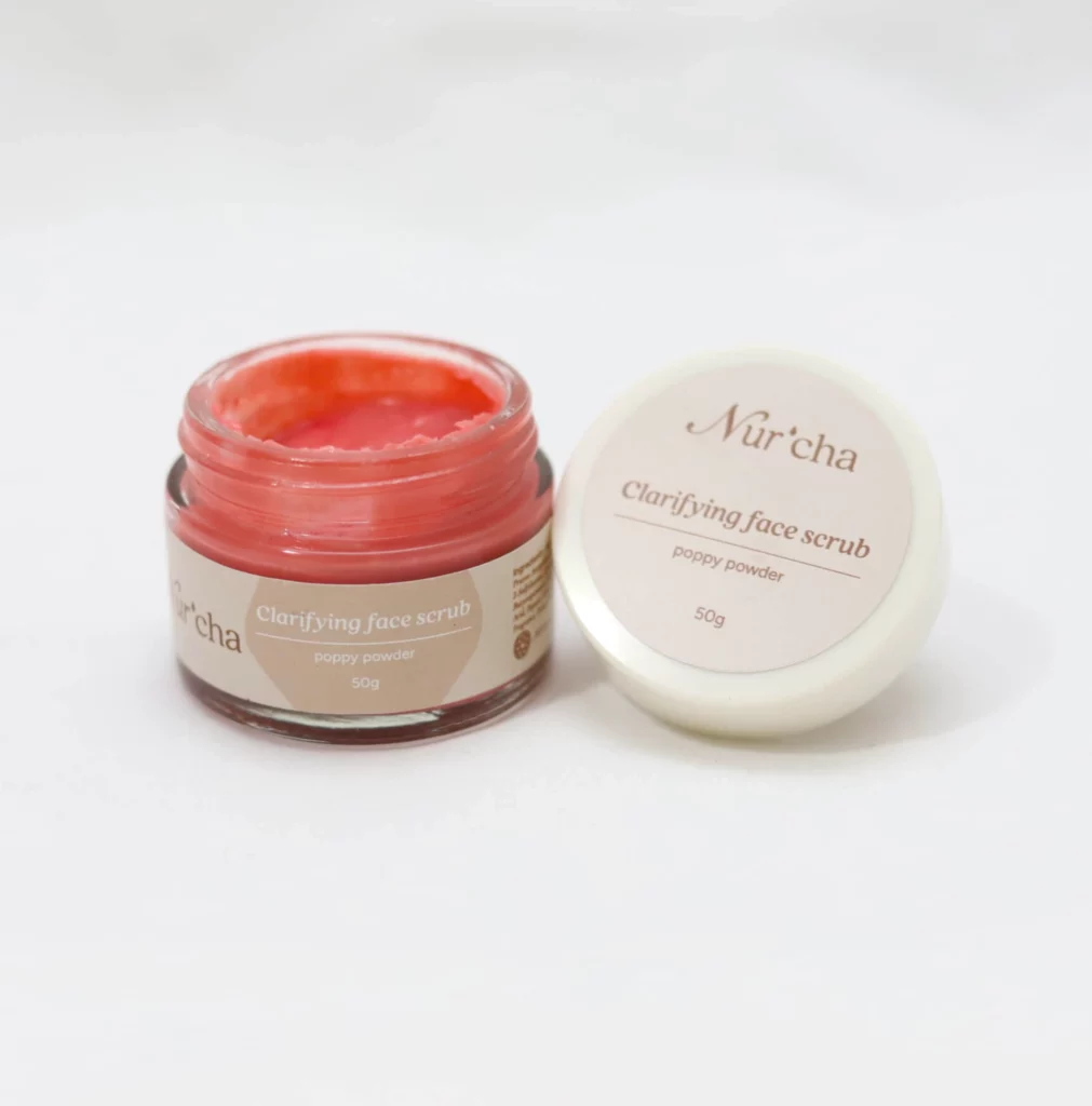 CLARIFYING FACE SCRUB &ndash; Poppy Seed & Prickly Pear