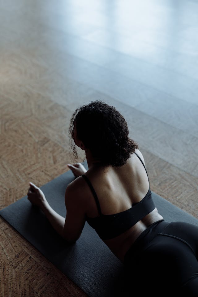 Yoga session at Revive Wellness Studio